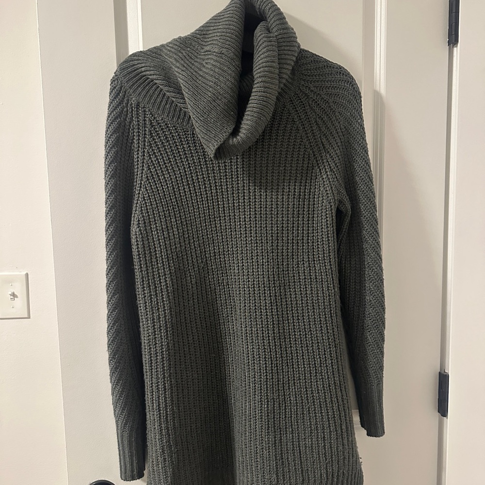 a new day Charcoal Cowl Neck Sweater Dress